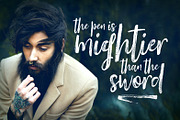 Spoodbrush - Font Duo, a Script Font by Dhan Studio (Thumbnail 7 of 8)