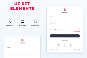 Esthetic UI Kit