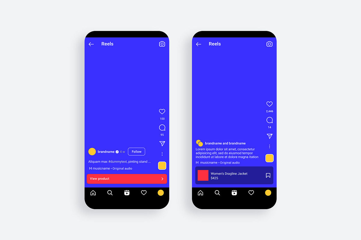 Instagram Template Mockup PSD, a Social Media Template by Dilshod Sobirov (Photo 7 of 9)