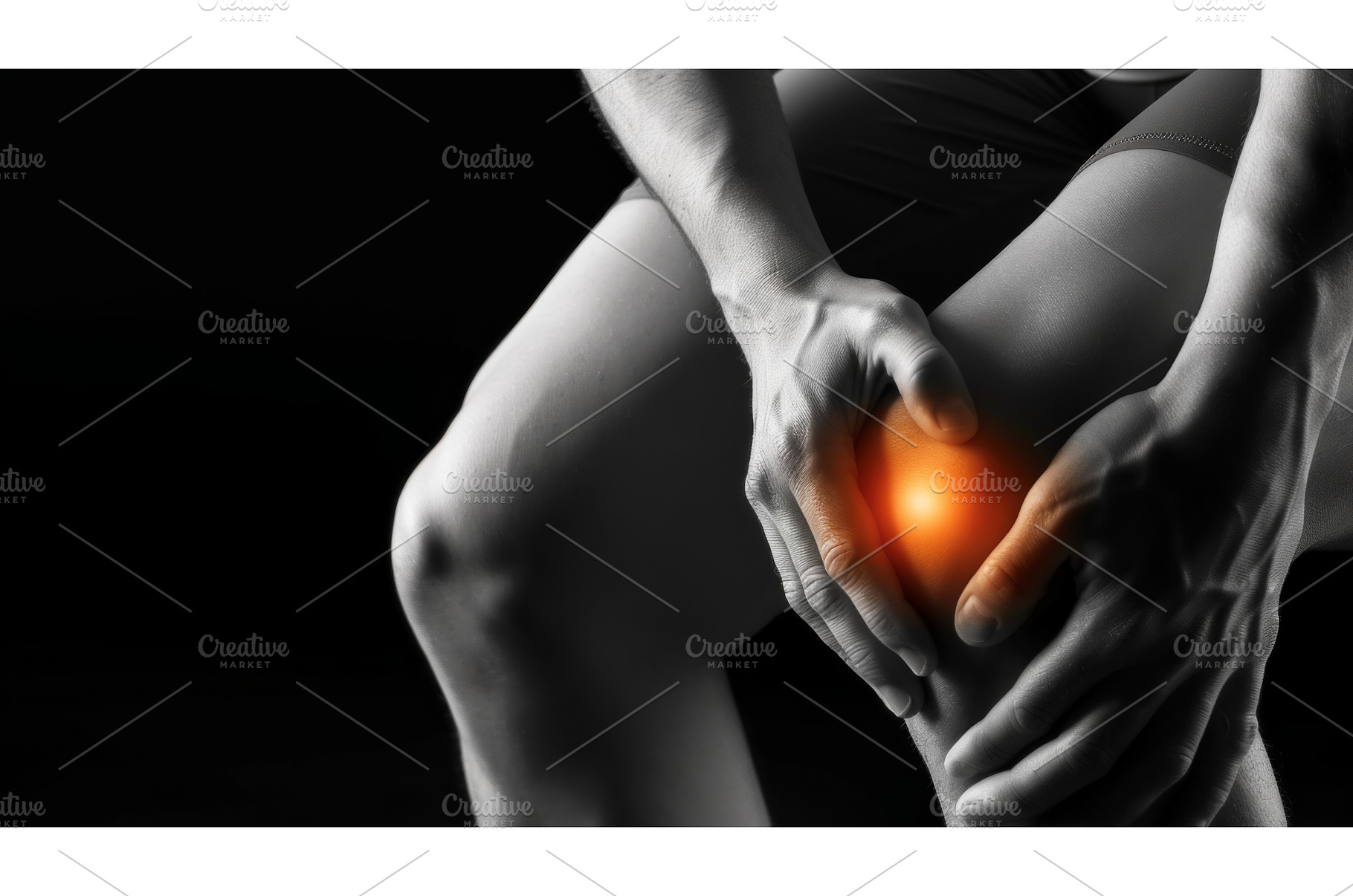 Mid section of man suffering with, a Health & Medical Photo by Neirfy