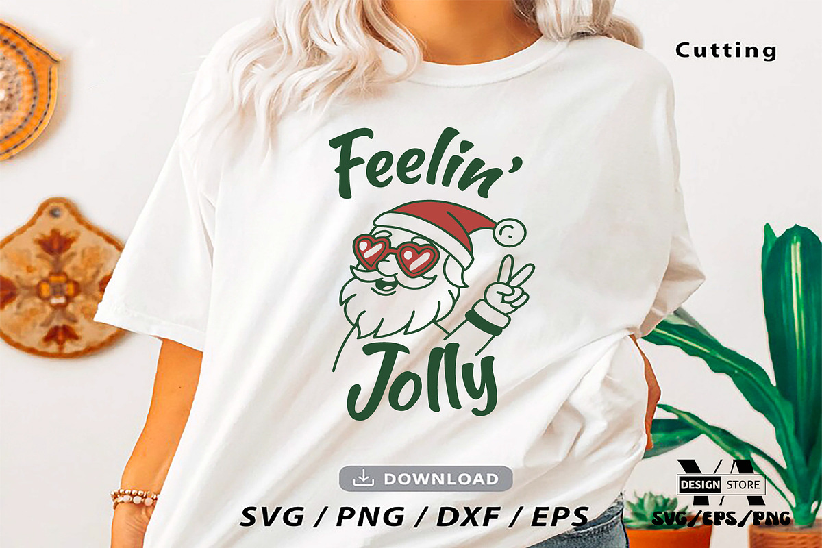 Christmas Festive SVG PNG Bundle, an Object Illustration by Ya_ Design Store (Photo 4 of 13)