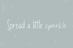 Little Stars Cute Kids Font