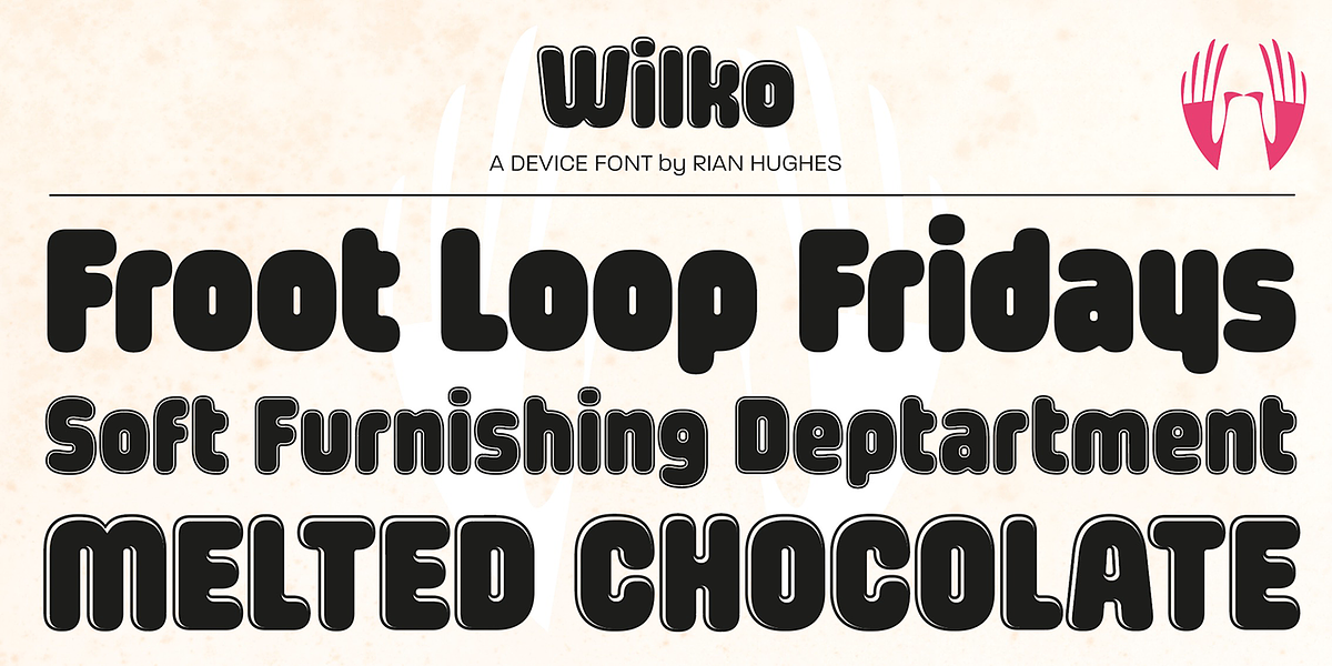Wilko, a Font by Device (Photo 1 of 7)