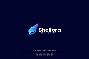 Gradient Modern Seashell Logo Design, a Branding & Logo Template by Artnivora.Std
