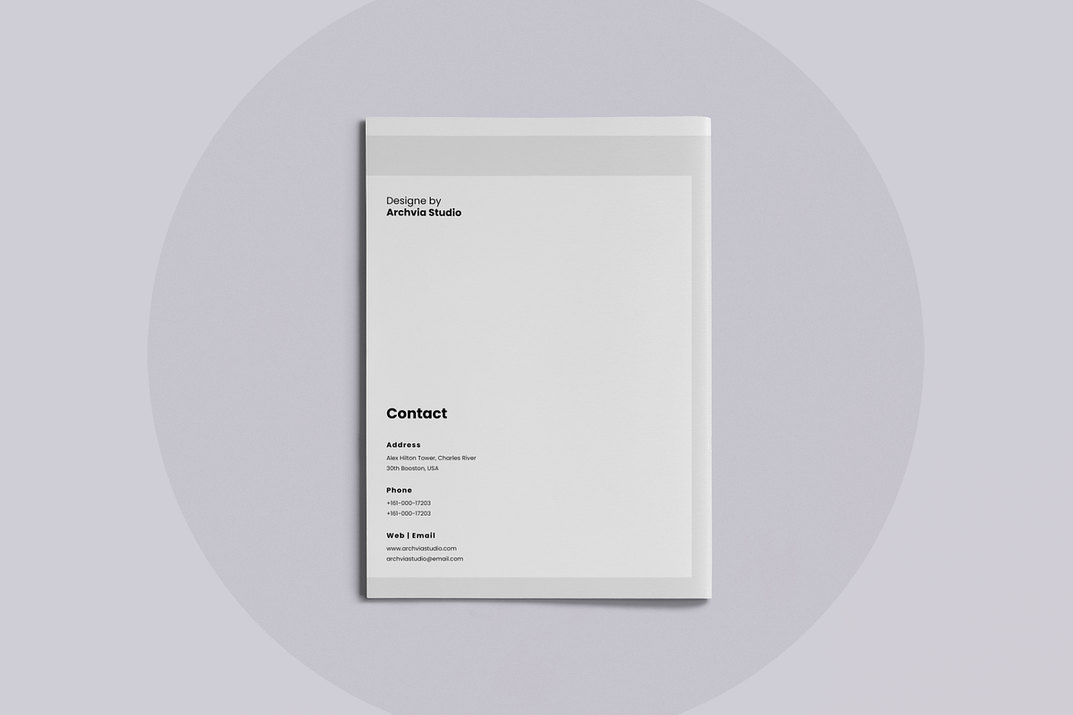 Architecture Portfolio, a Brochure Template by ArtisticLand (Photo 12 of 12)