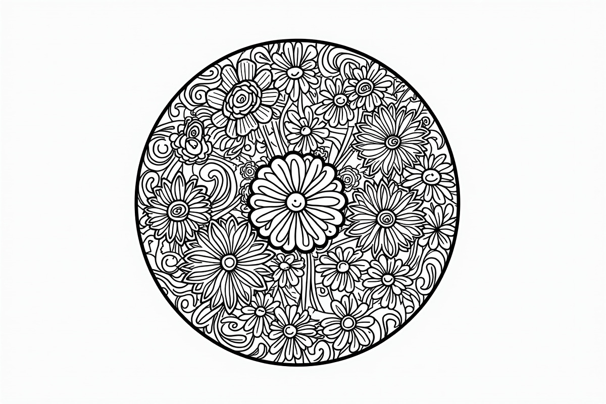 Floral Mandala Vector Bundle Set, an Illustration by Designs_River (Photo 5 of 9)