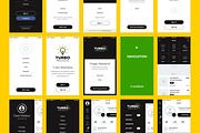 TURBO iOS Wireframe Kit, a Wireframe Template by Just UI (Thumbnail 5 of 11)