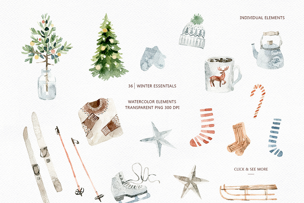 Winter Moments, a Person Illustration by svetsum (Photo 6 of 8)