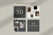 Influencer Instagram Pack | PS CANVA, a Social Media Template by Visuel Colonie® (Thumbnail 10 of 18)