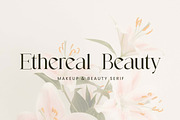Ethereal Beauty Makeup Serif Font, a Serif Font by UICreative (Thumbnail 1 of 13)