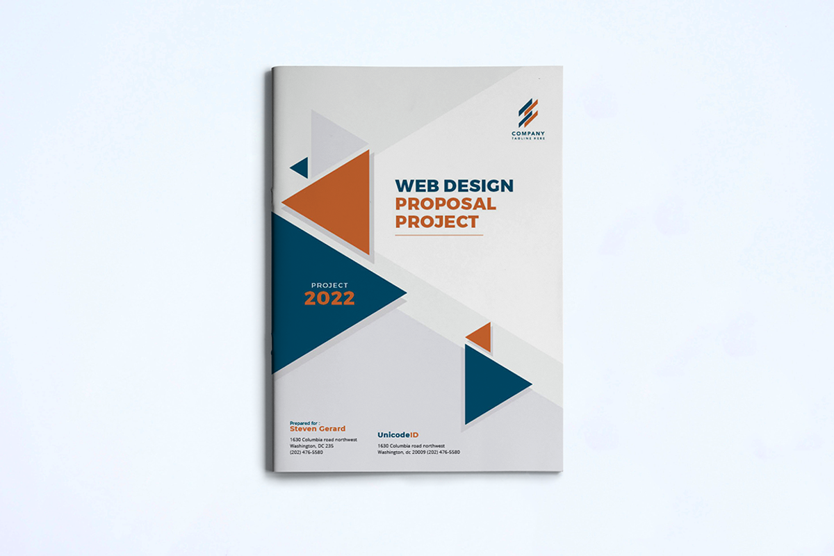 Proposal File Template, a Brochure Template by UnicodeID