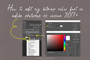 Raw Paint SVG Font Duo, a Handwritten Font by Tanondesign (Thumbnail 9 of 12)