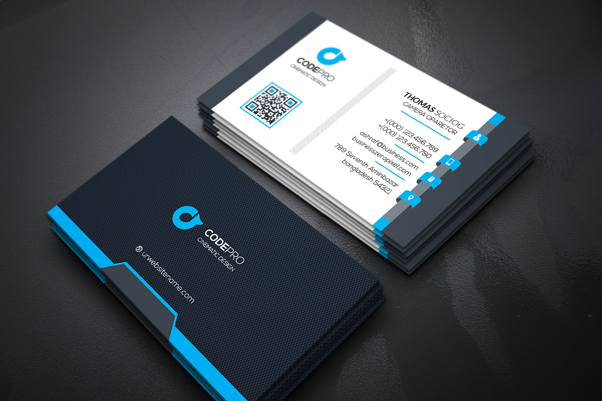 Business Cards, a Business Card Template by Genereux Art (Photo 4 of 4)