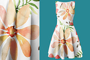 Watercolor lite flowers. EPS 10, a Background Graphic by Julycolor (Thumbnail 6 of 11)