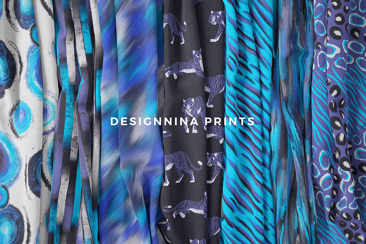 Mysterious Jungle Collection, a Pattern Graphic by Designnina Shop (Photo 2 of 12)