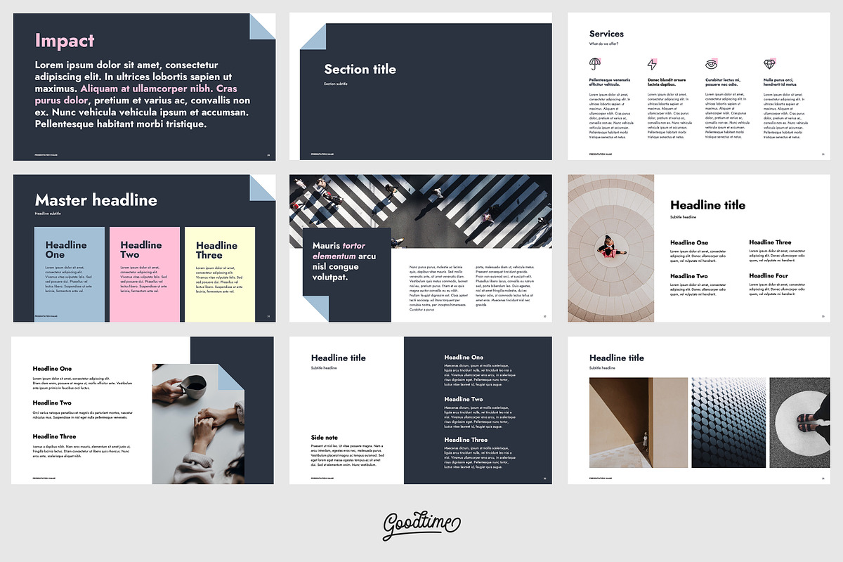 Grafik - Powerpoint template, a Presentation Template by GoodtimeCreative (Photo 4 of 6)