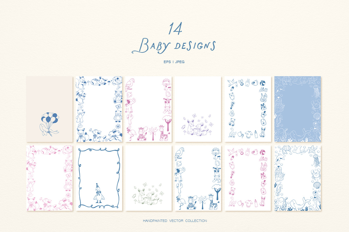 Whimsical Set Babies Vibes, an Object Graphic by ViktoriyaD (Photo 22 of 24)