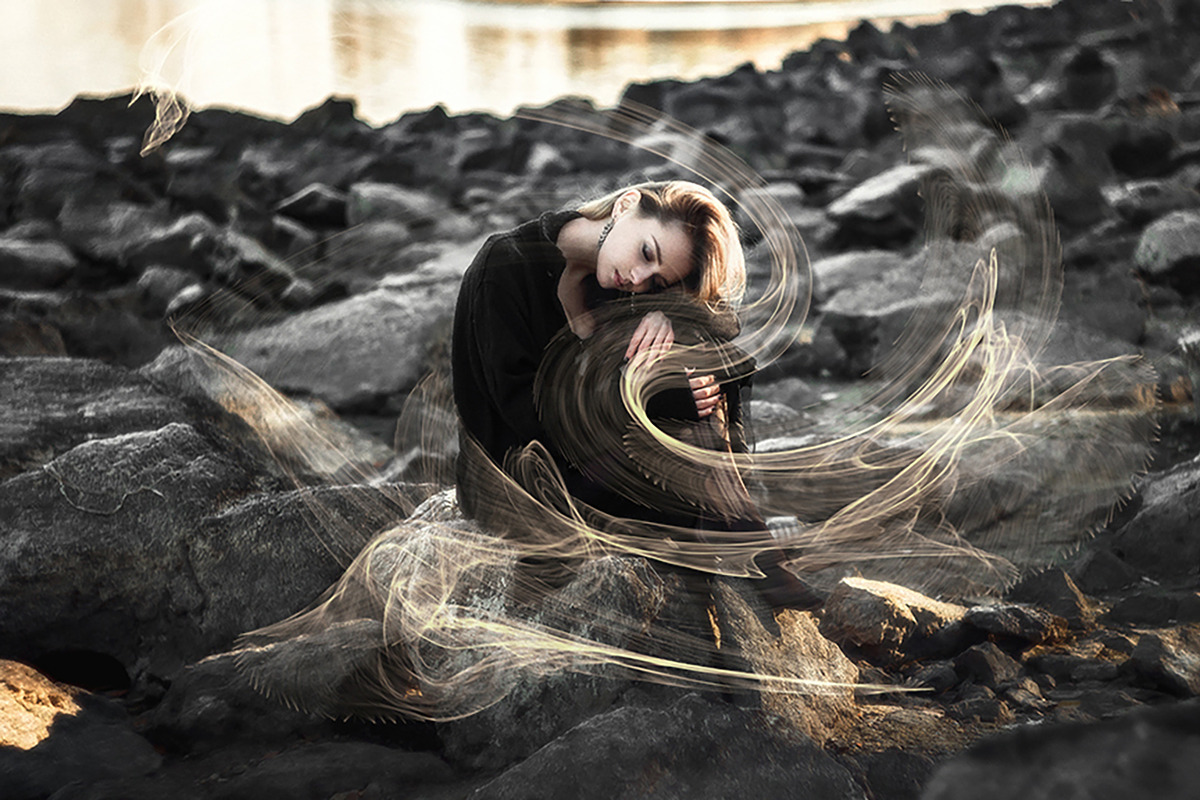 150 Color Waves Photo Overlays, a Brushes & More by Eldamar Studio (Photo 5 of 8)