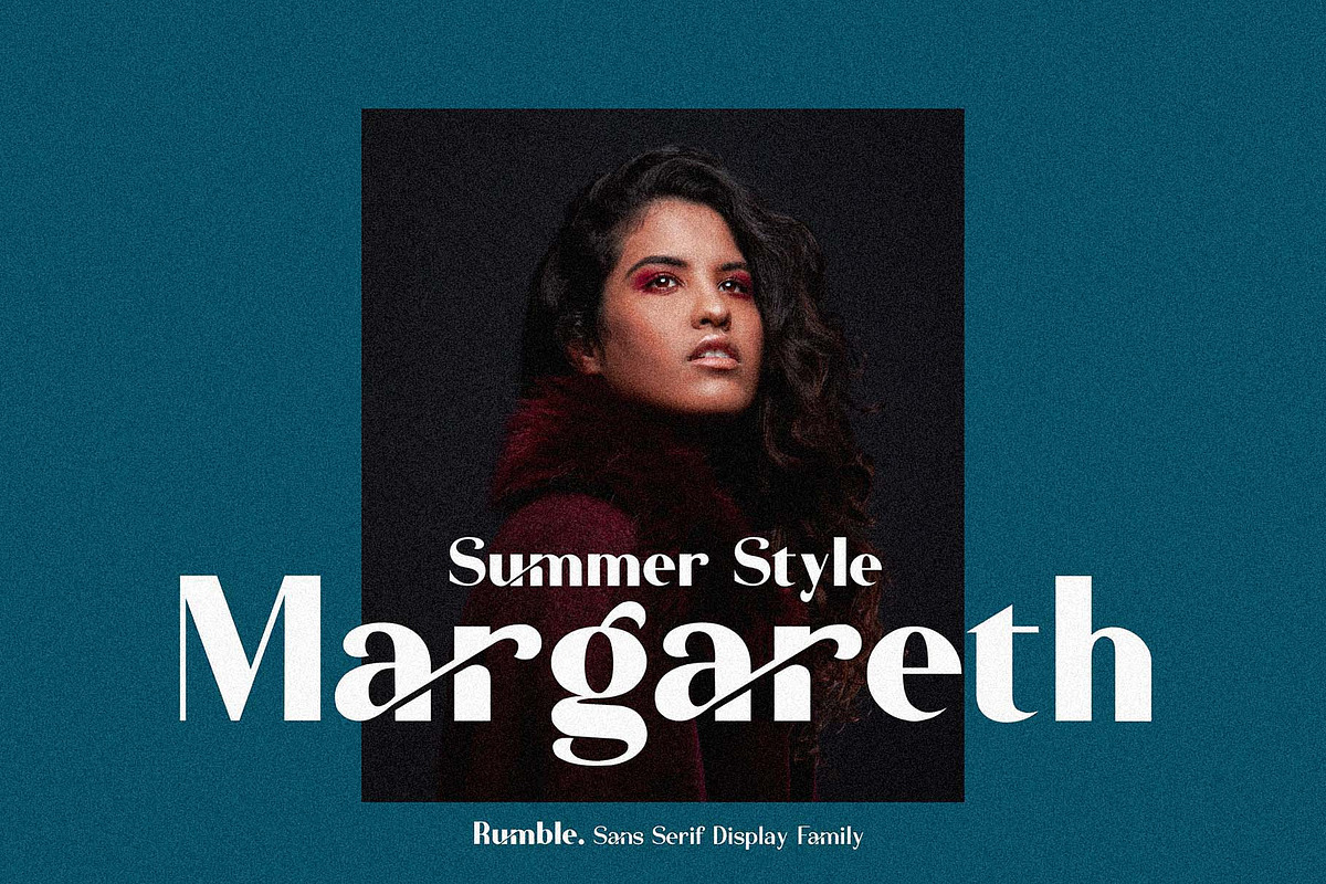 Rumble//Elegant Typeface preview 5