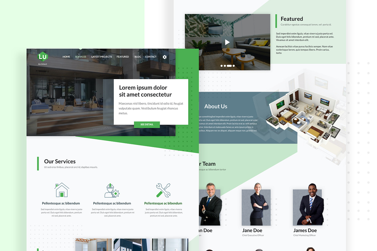 Arilux - Company Profile HTML, a HTML Template by UInstrument (Photo 3 of 5)