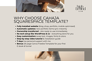 Squarespace Cahaja Website Template, a Templates & Theme by highbrandclub (Thumbnail 4 of 10)