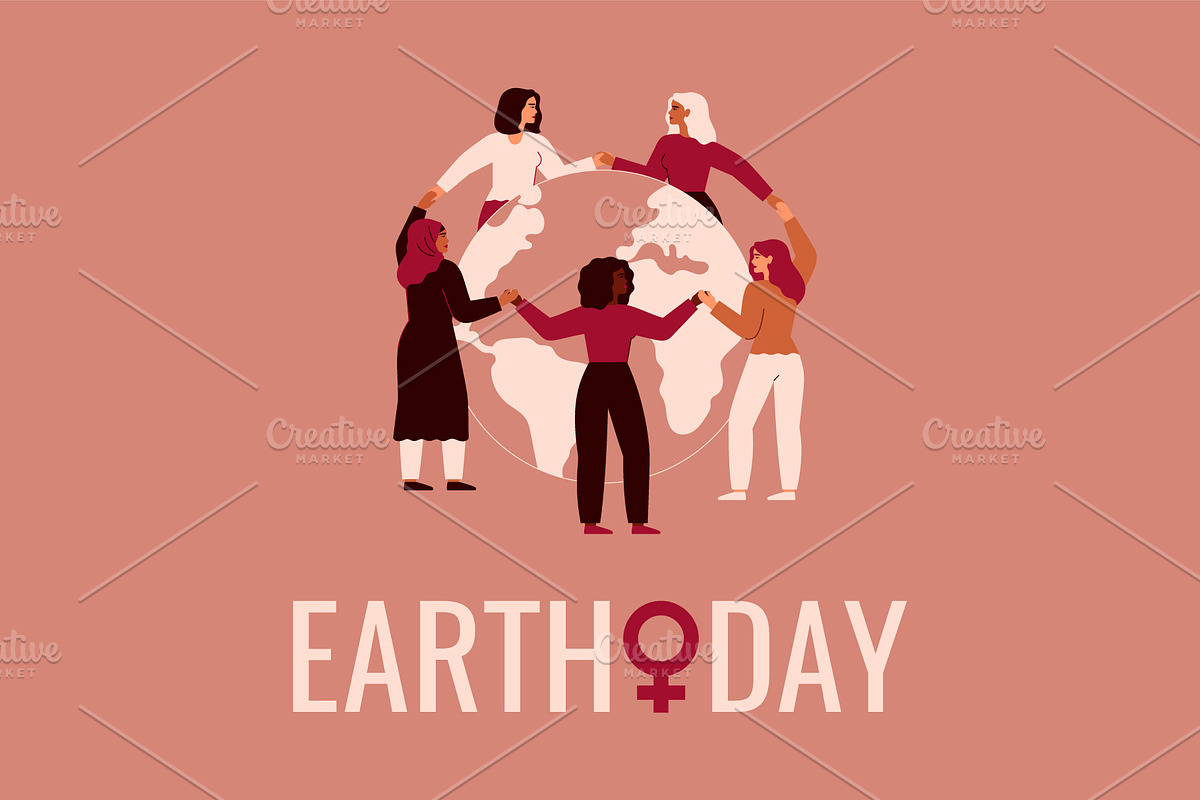 Women Save the Planet, a Person Illustration by Mary Long (Photo 2 of 5)