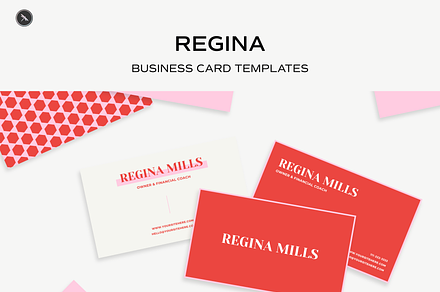 Regina Canva Business Card Templates