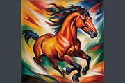 Horse Art Midjourney Prompts, a Background Graphic by Design Laz (Thumbnail 7 of 7)