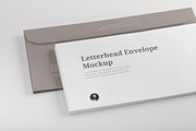 Letterhead Envelope Mockup 01, a Product Mockup by Mockups by Carlos Viloria (Thumbnail 3 of 4)