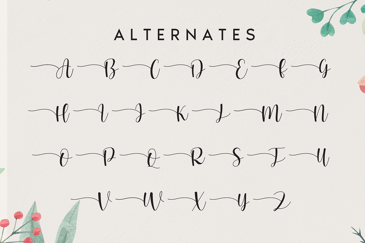 Homework | handwritten font, a Script Font by Scratchones (Photo 10 of 13)