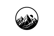Mountain Sunrise Circle Bundle, an Illustration by Designs_River (Thumbnail 13 of 31)
