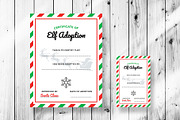 Elf Adoption Certificate Set, a Card Template by P.F. Creative Lab (Thumbnail 1 of 2)