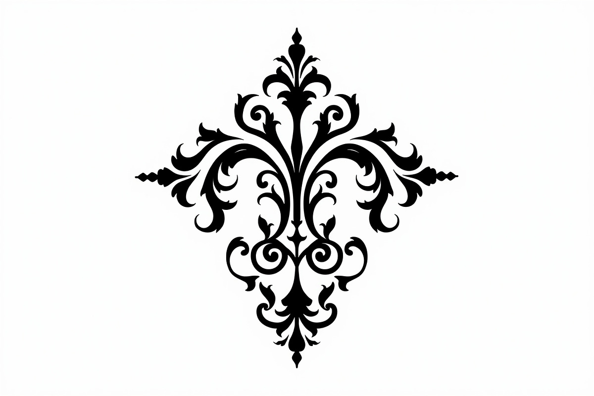Classic Ornament Silhouette Vector S, an Illustration by Gfx_Store (Photo 4 of 9)