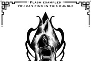Special Blackwork Procreate tattoo, a Brush Add-On by ProcreateInk (Thumbnail 7 of 7)