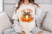 Fall Vibes Halloween Pumpkin Png, an Illustration by Libby Wishes (Thumbnail 5 of 6)