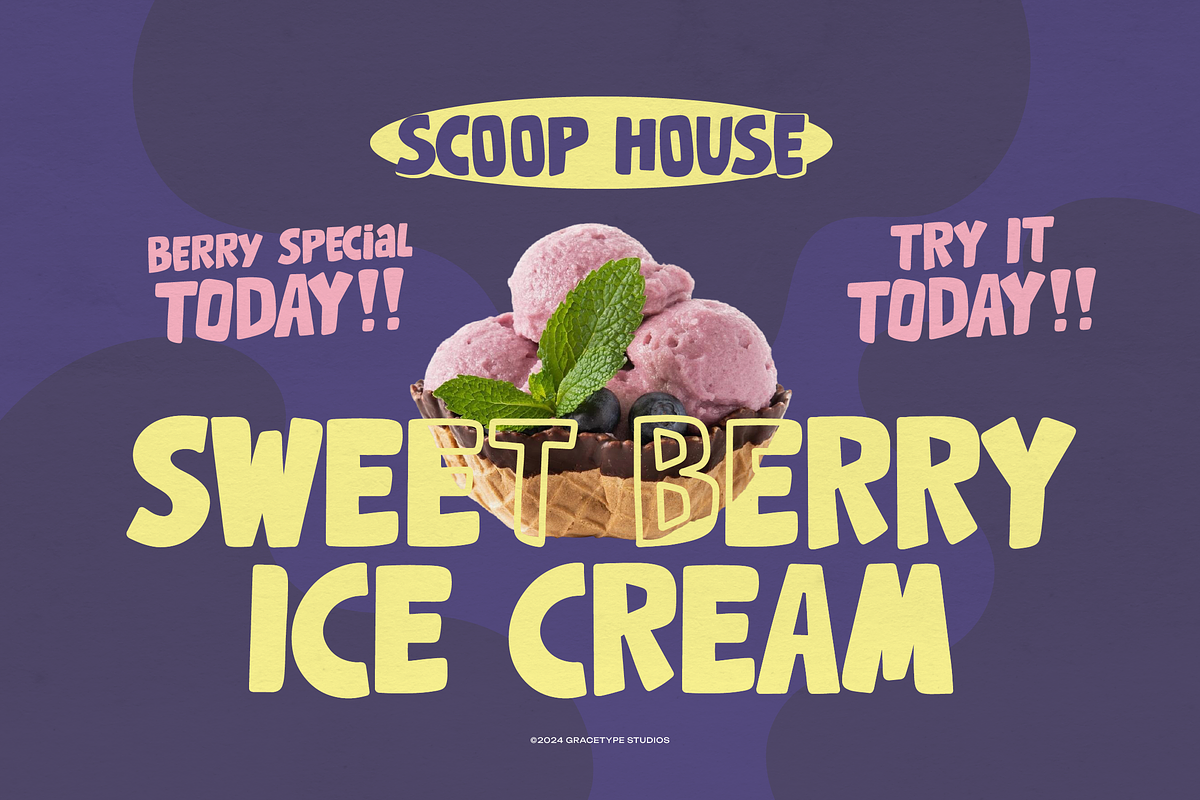 Wubbo Jumble | Hand Drawn Font, a Handwritten Font by gracetype_studio (Photo 2 of 12)