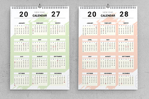 Wall Calendar Set 2025 To 2030