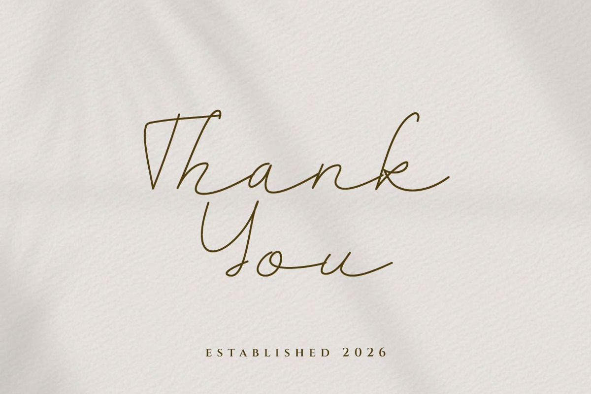 Duvante – Minimalist Script Font, a Script Font by Artiveko (Photo 8 of 8)