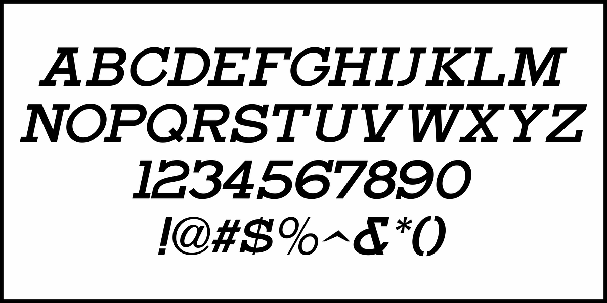 Trade Paper JNL, a Slab Serif Font by Jeff Levine Fonts (Photo 5 of 5)