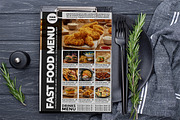 Restaurant Flyer Menu, a Flyer Template by imadeDesign (Thumbnail 3 of 3)