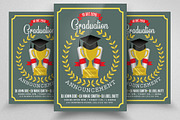 Graduation Flyer Template, a Flyer Template by Business Flyers (Thumbnail 1 of 2)