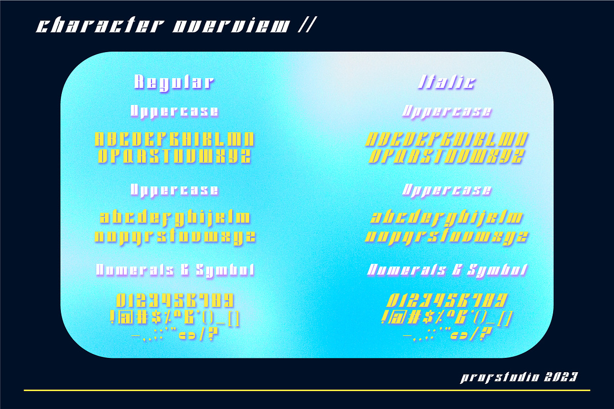 Feittan - Y2K Display Font, a Serif Font by PROF STUDIO (Photo 2 of 4)