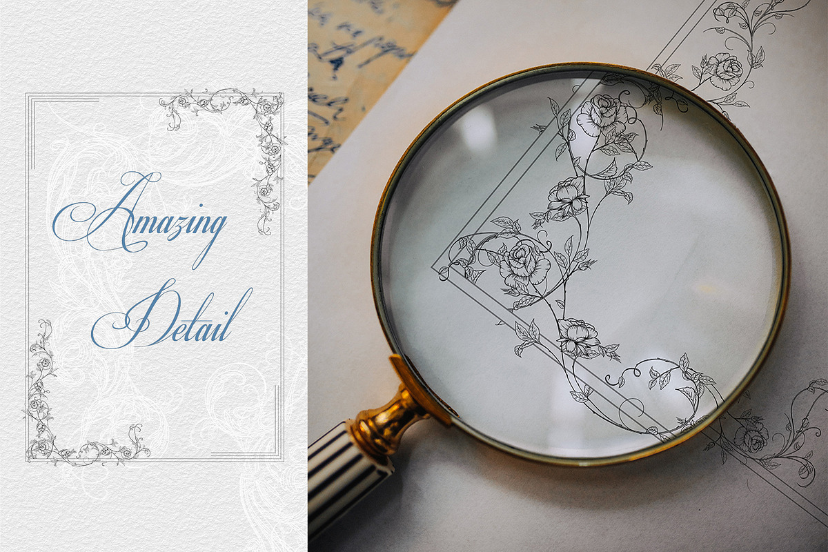 Elegant Rose Collection Vol 1, a Decorative Illustration by AW Studios (Photo 7 of 10)