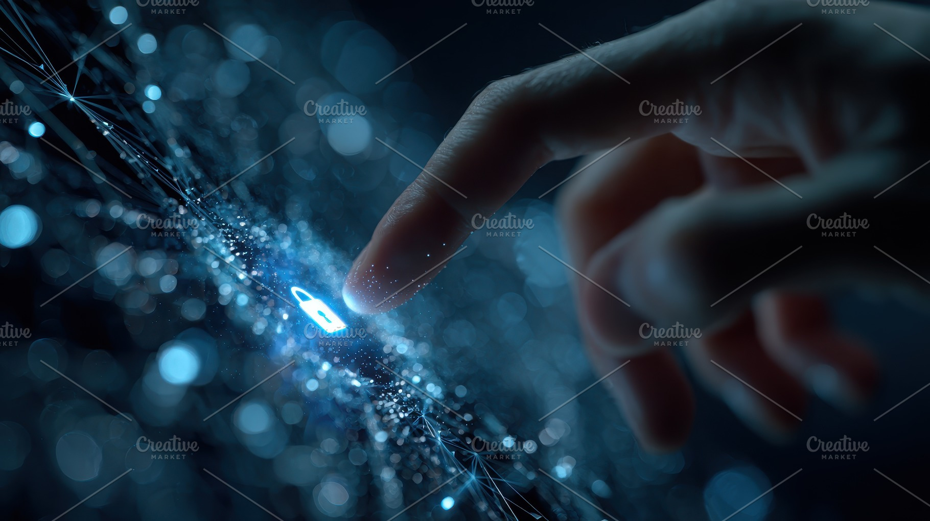 Fingertip activating digital lock se, a Photo by Pixeness Studio