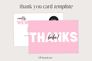Business Thank You Card, a Card Template by thebrandcove (Thumbnail 2 of 7)