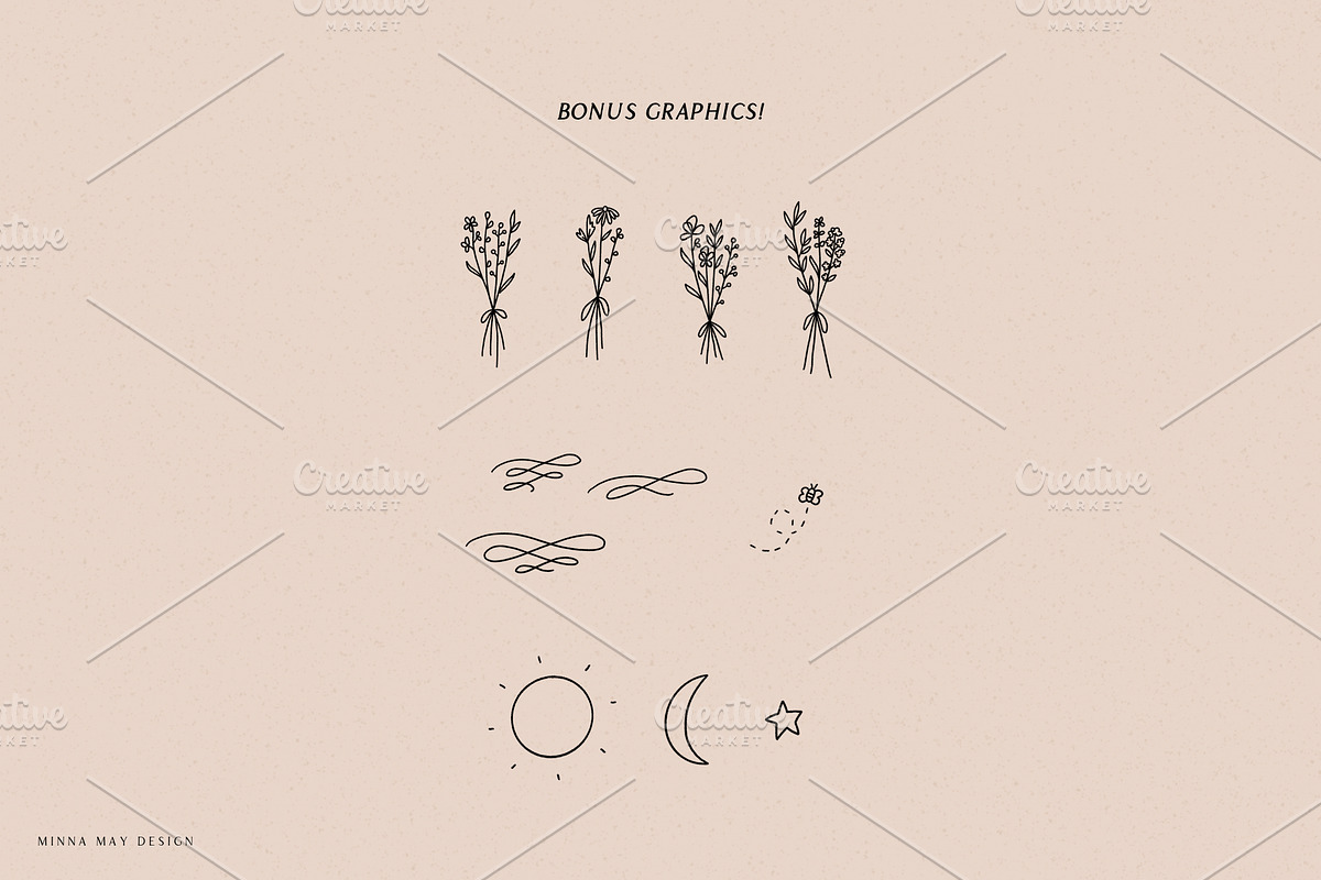 Wildflowers - Handdrawn Illustration, an Illustration by Minna May Design (Photo 6 of 6)