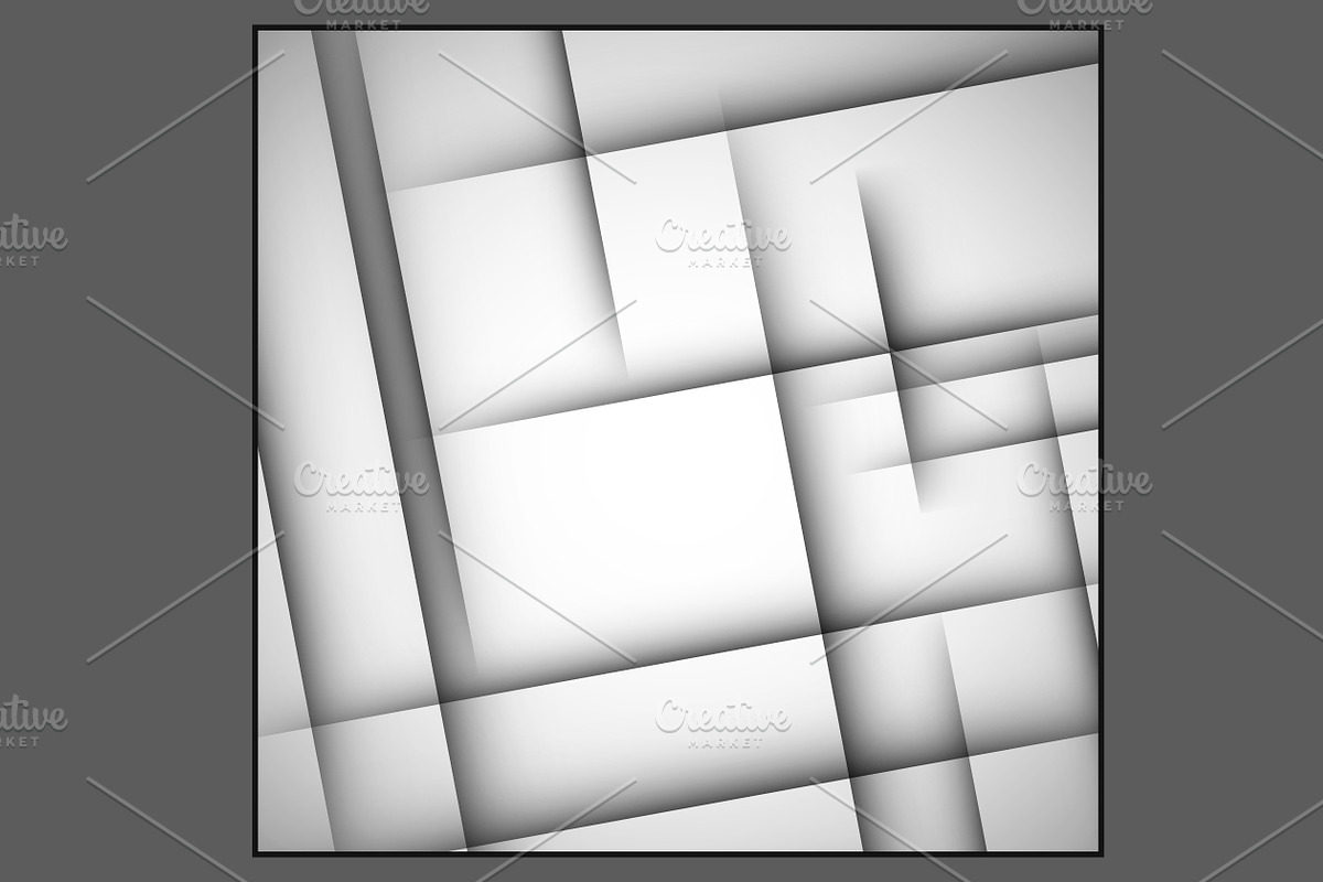 Vector set shadow line elements, a Pattern Graphic by Haisonok