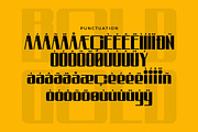 Bold Gold – Heavy Squared Font, a Sans Serif Font by Artiveko (Thumbnail 5 of 8)