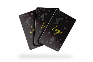 Playing Cards Mockup Template