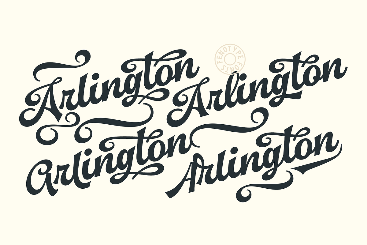 Arlington League -Sport Font Duo, a Script Font by Fenotype (Photo 15 of 15)